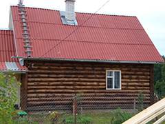 Дом 6х8 м в лапу