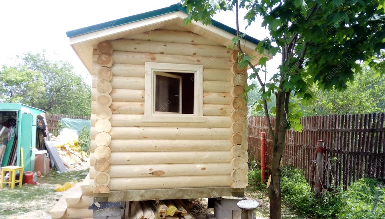 Баня из бревна 2 на 6 — фото 3 Баня из бревна 2 на 6 — фото 3