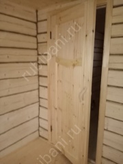 Одноэтажная баня с комнатой отдыха 15 м²