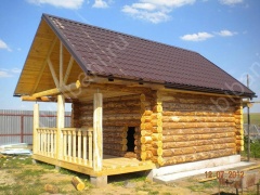 Дом 4×6 м в чашу, 24 м²