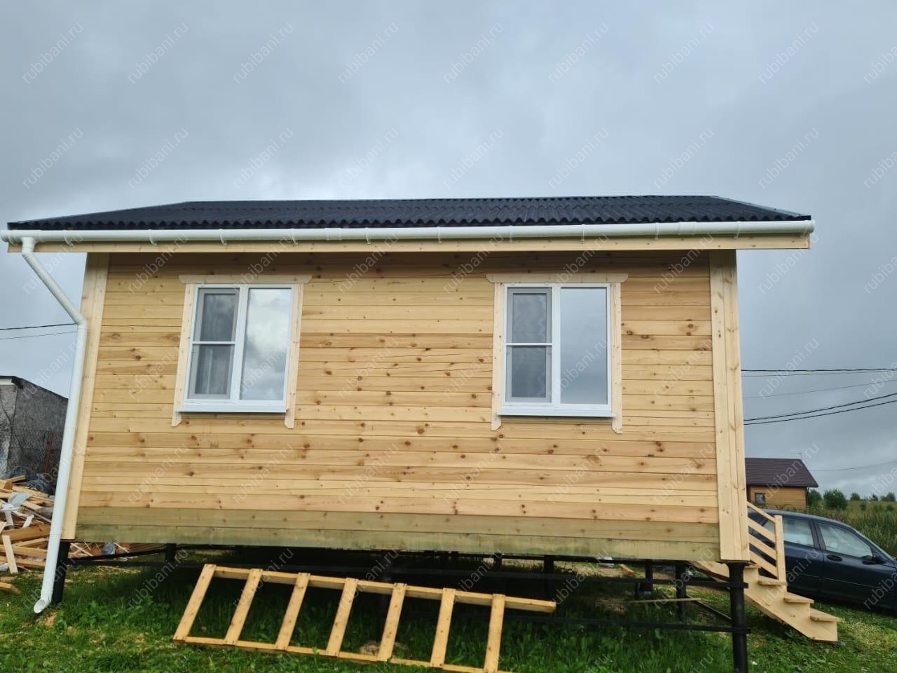 Баня из бруса 6 на 6 с верандой купить недорого — фото 5 Баня из бруса 6 на 6 с верандой купить недорого — фото 5