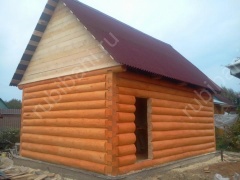 Баня 6×6 м, 36 м²