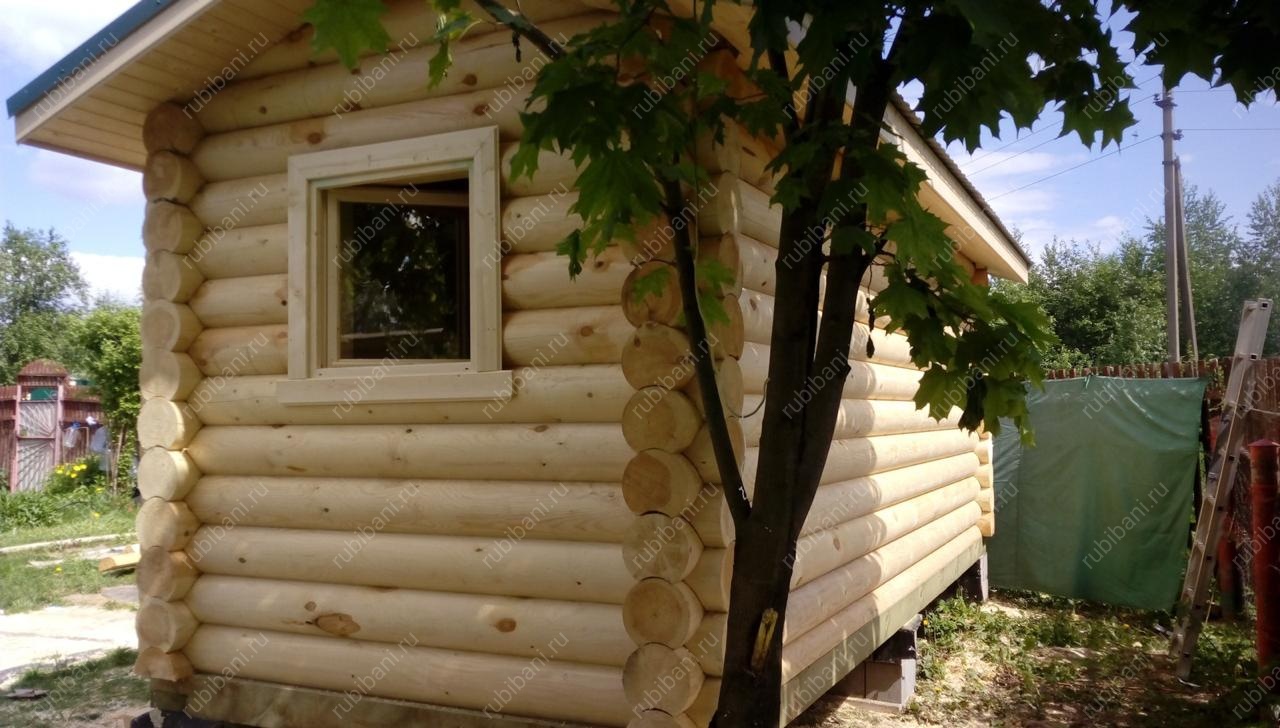 Баня из бревна 2 на 6 — фото 2 Баня из бревна 2 на 6 — фото 2