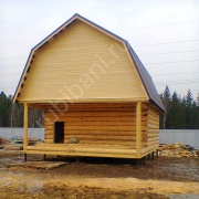 Баня 6×6 м, 36 м²