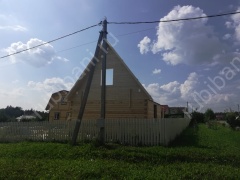 Баня из бруса 6 на 4 двухэтажная (БН-3) 24 м²