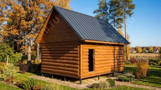 Баня 6×6 м, 36 м²