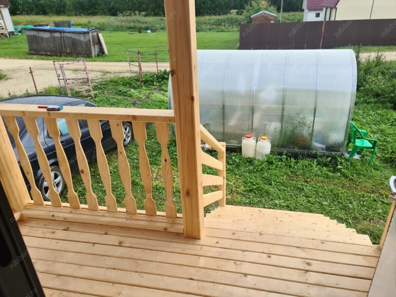 Баня из бруса 6 на 6 с верандой купить недорого — фото 6 Баня из бруса 6 на 6 с верандой купить недорого — фото 6